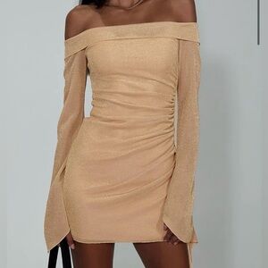 NWOT Princess Polly off the shoulder dress